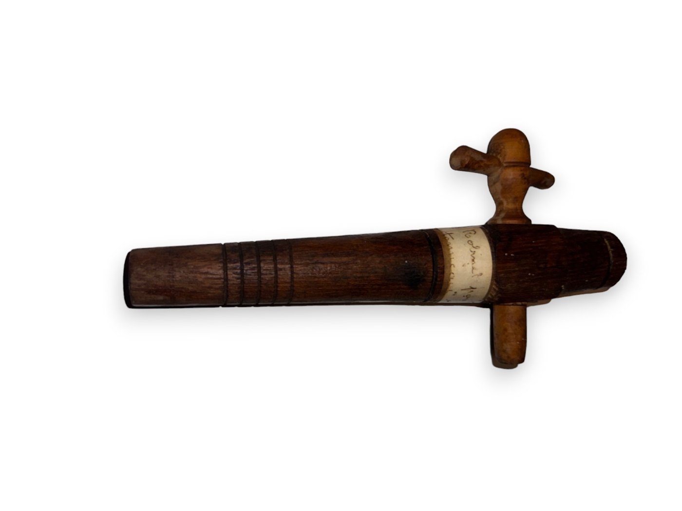 Robinet de tonneau en bois