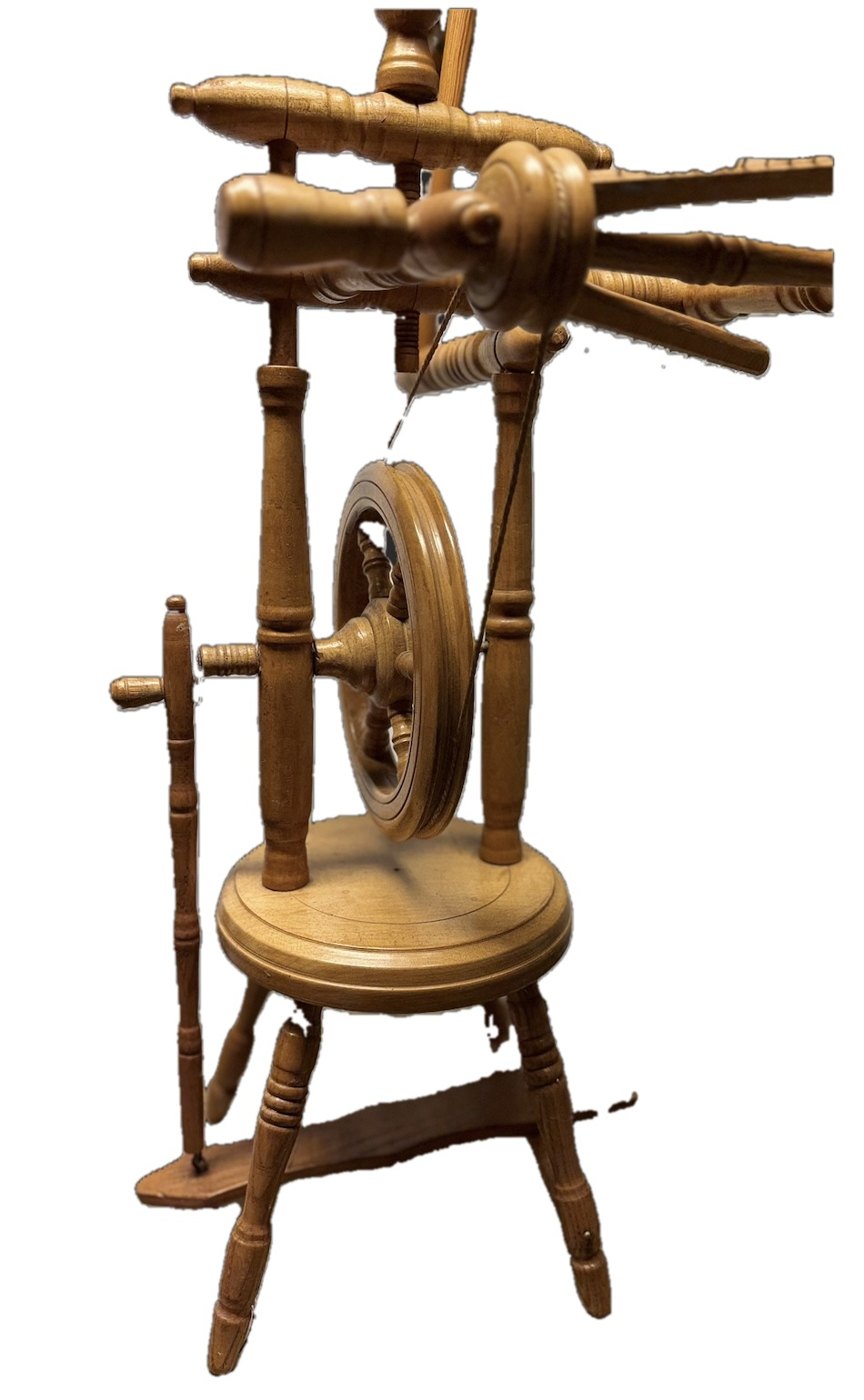 Rouet en bois