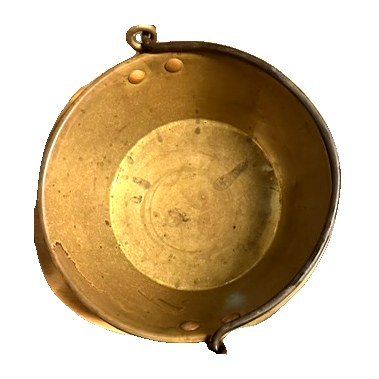 Bassine à confiture en laiton