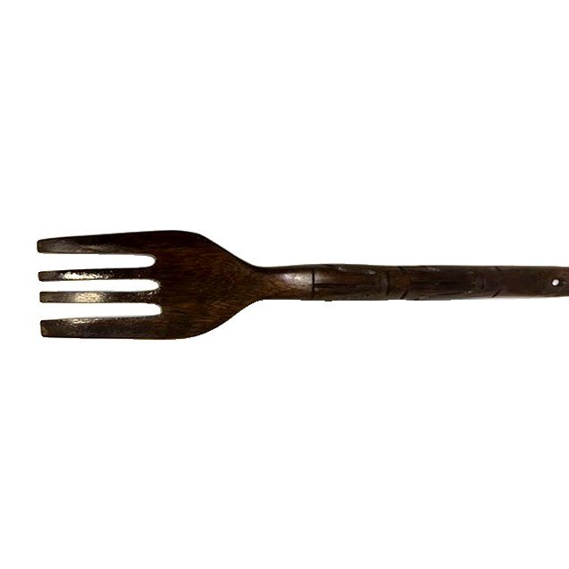 Grande fourchette en bois