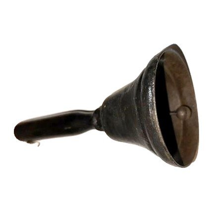 Cloche à main en bronze