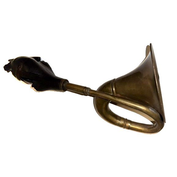 Trompe à poire en laiton