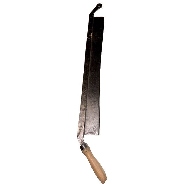 Scie à dos à poignée en bois