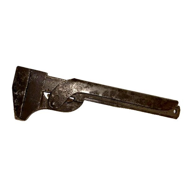 Clé à molette à crémaillère