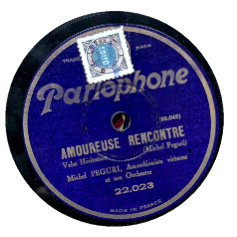 « Amoureuse rencontre » – Michel Péguri et son orchestre