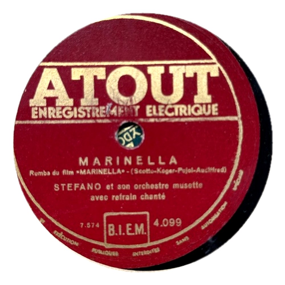 « Marinella » – Stefano et son orchestre musette