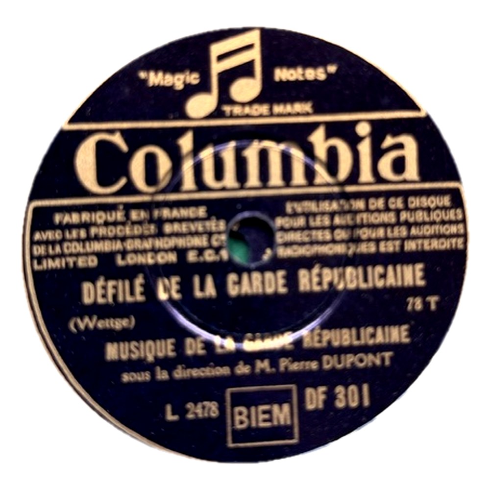 « Défilé de la Garde républicaine » – Musique de la Garde