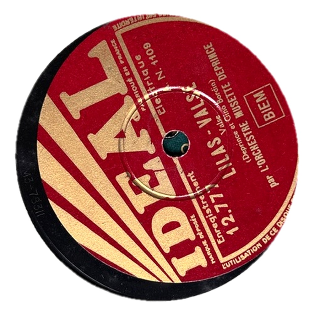 « Lilas-Valse » – Orchestre musette Deprince