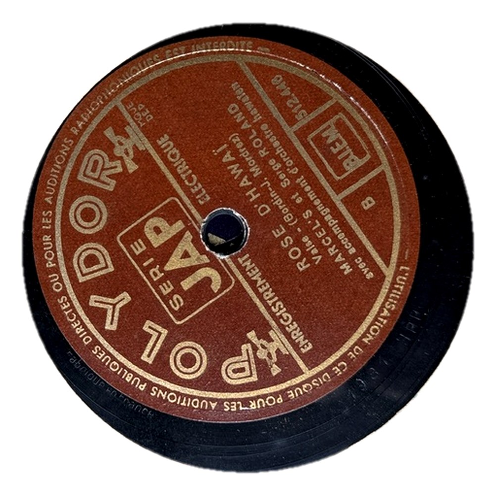 « Rose d'Hawaï » – Polydor série JAP