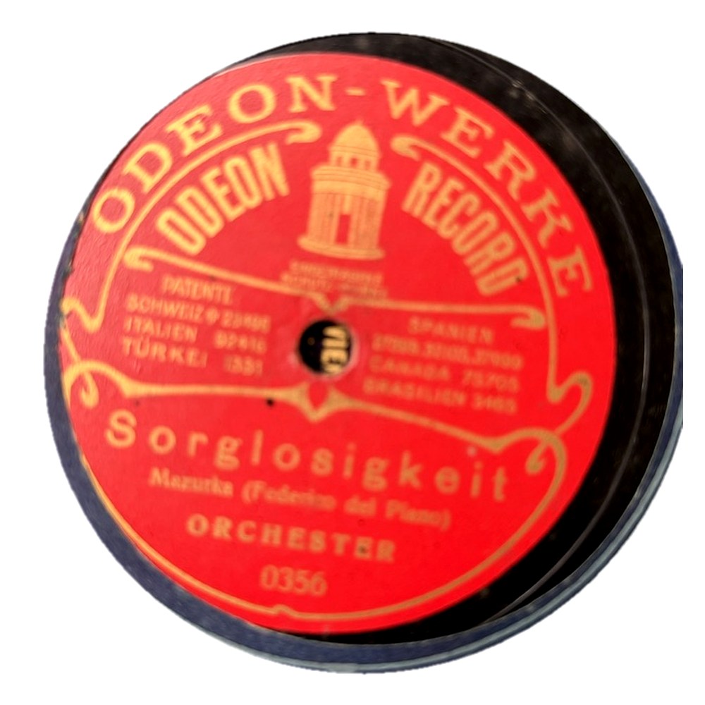 « Sorglosigkeit » – Odeon-Werke